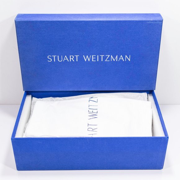 Stuart Weitzman Tippi 70 Suede Pointed Toe Pump - Picture 13 of 15